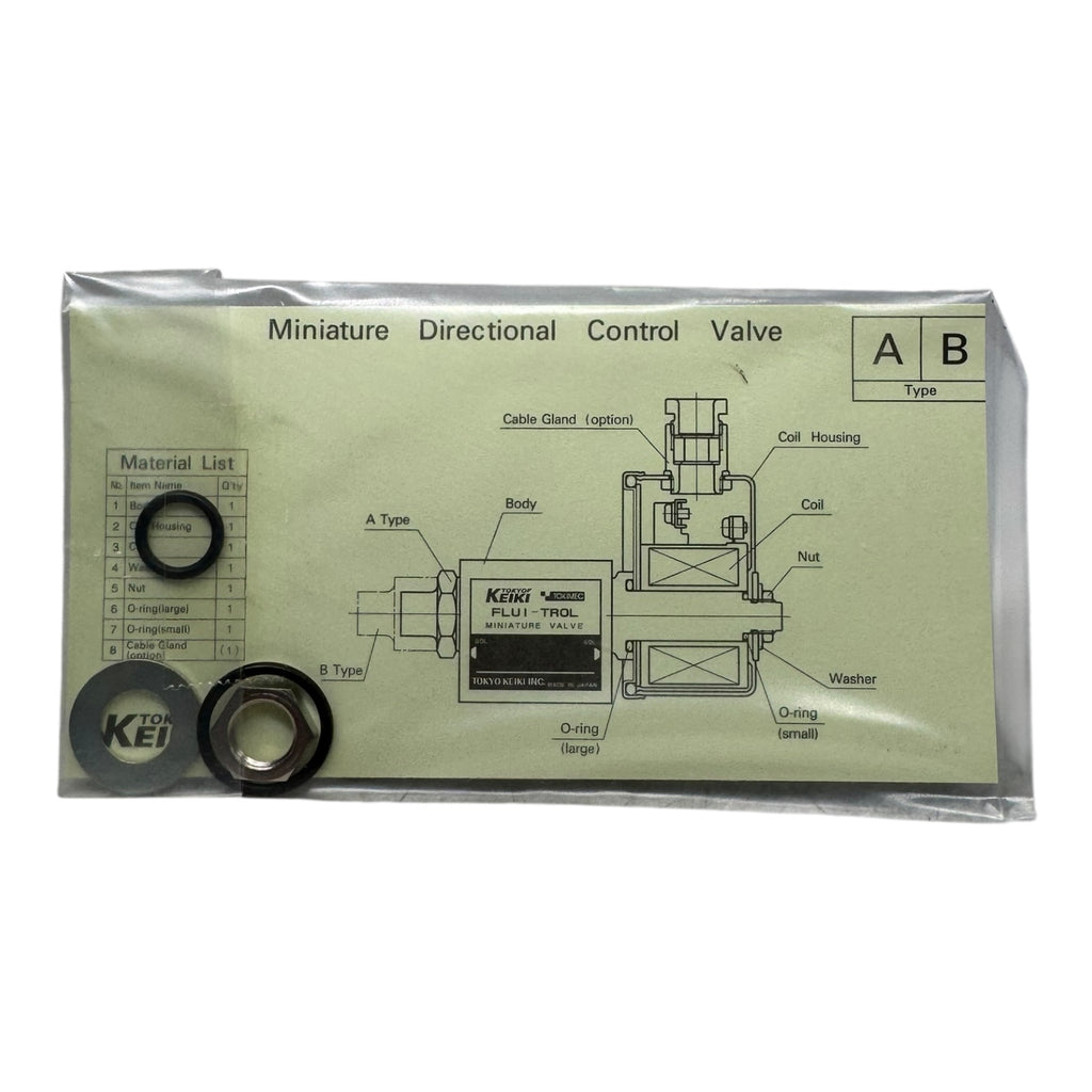 Tokyo Keiki DG4M4-32A-110AC50-20-JA Magnetventil 110V AC Wegeventil
