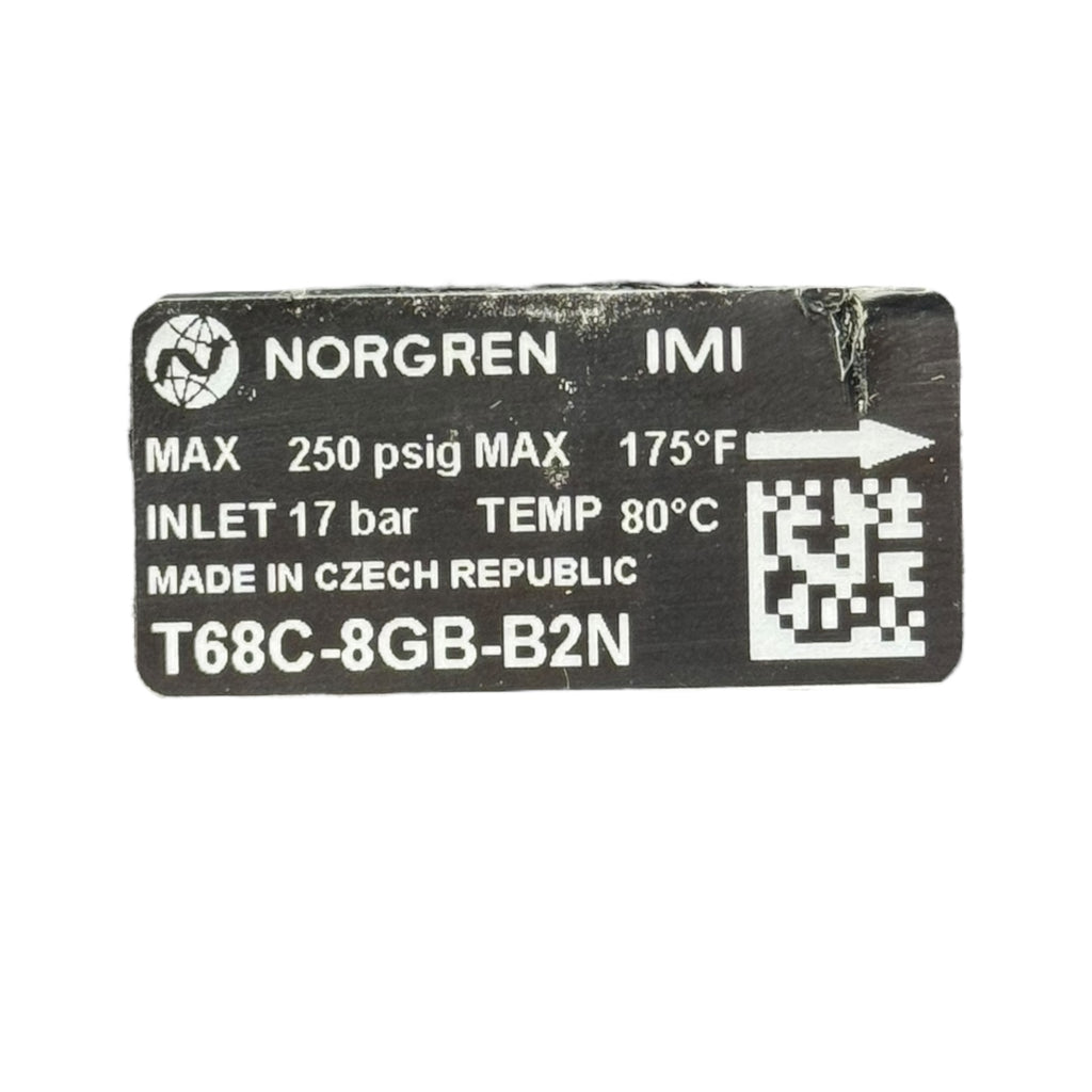 IMI Norgren T68C-8GB-B2N B68G-NNK-MR3-RLN Olympian Plus Wartungseinheit 17bar Ex