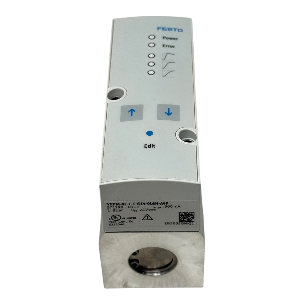 Festo VPPM-8L-L-1-G14-0L6H-A4P 571299 Proportional Druckregelventil 24V 1,8bar