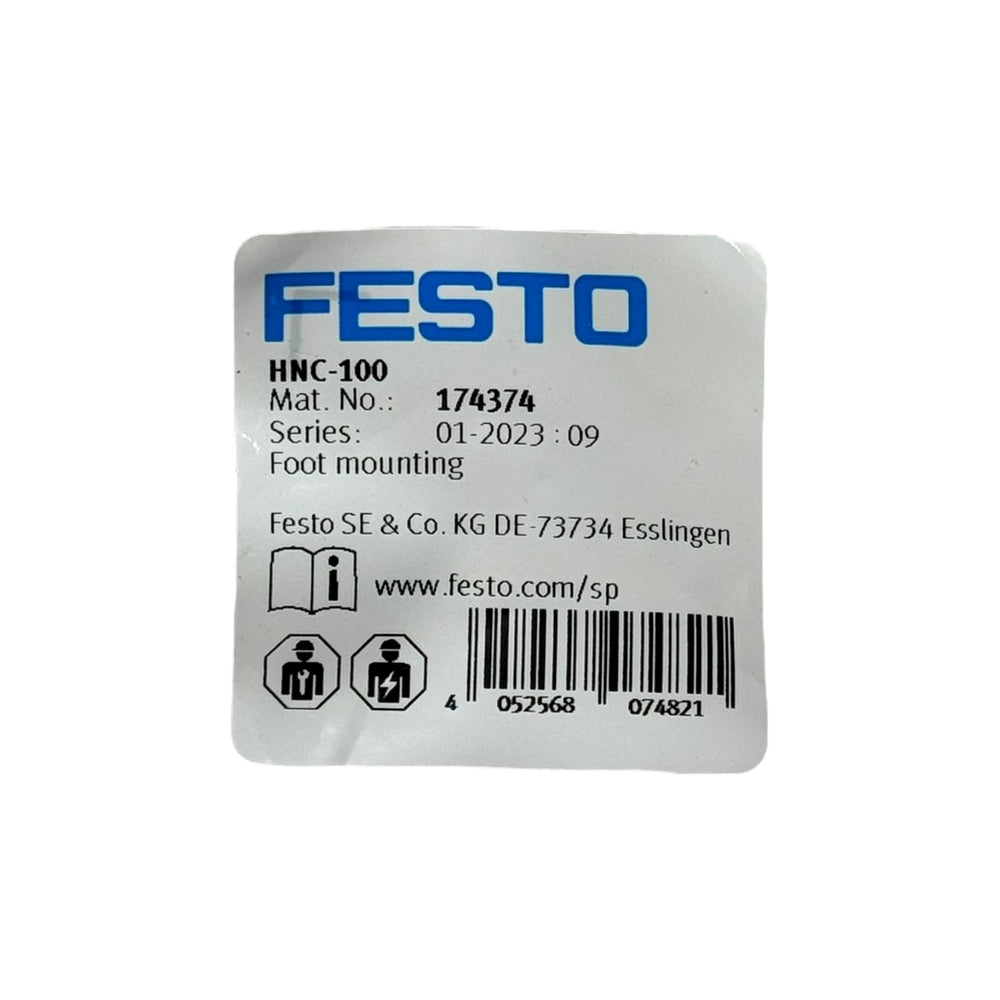 Festo HNC-100 174374 Fußbefestigung Pneumatikzubehör Montagehalter