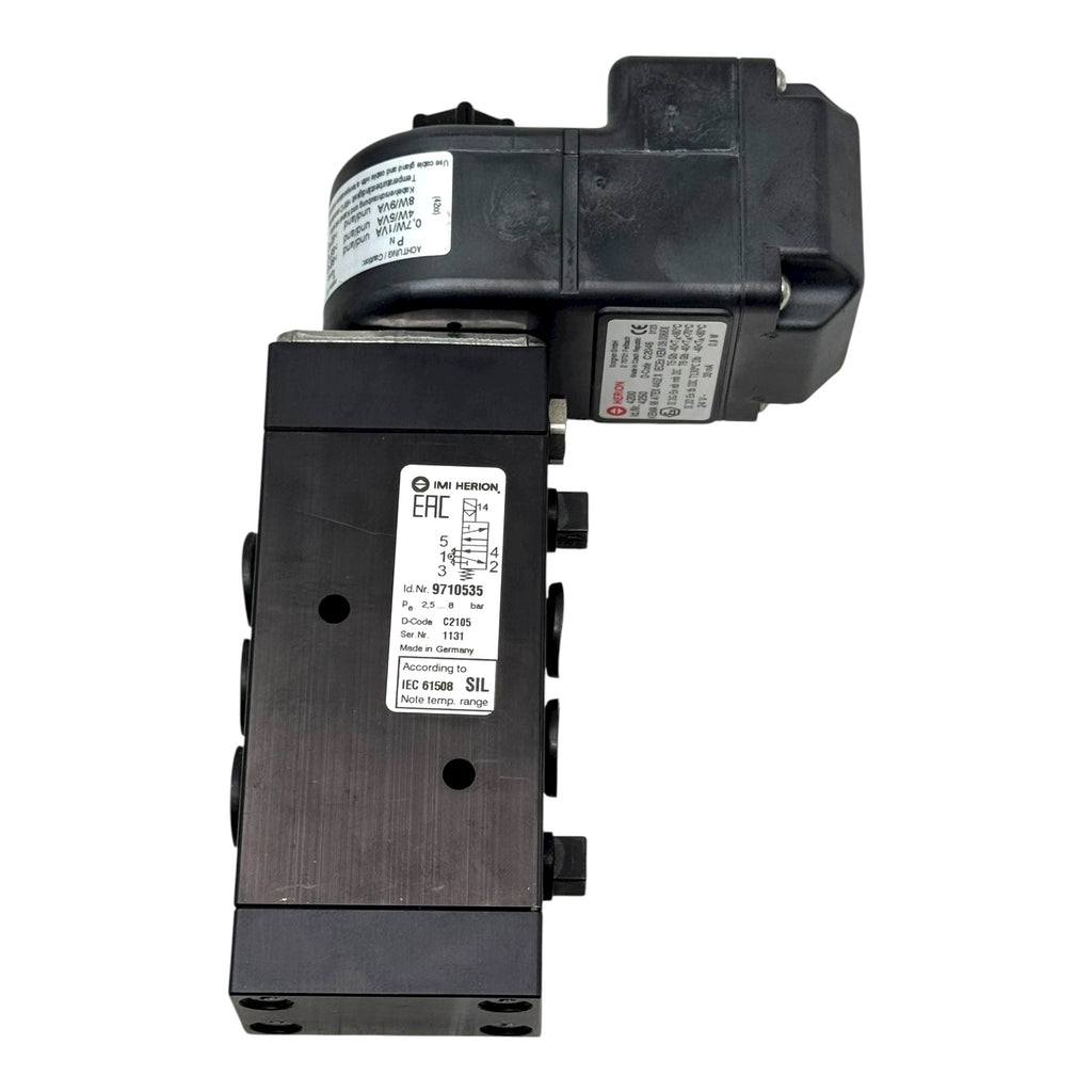 Norgren IMI Herion 9710535 5/2-Wegeventil Magnetventil 24V DC ATEX SIL 4200 4250