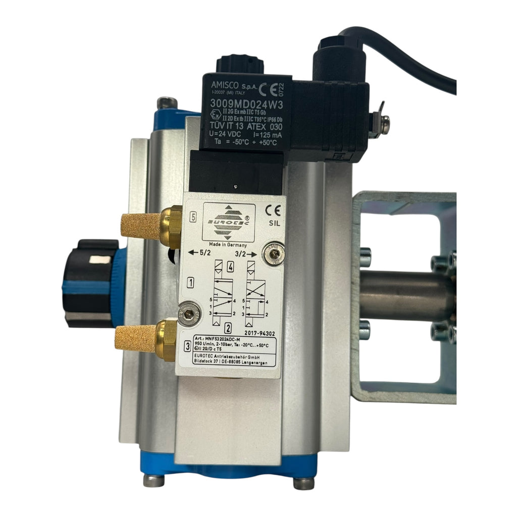 Econ Böhmer BHGV3008.0355 DN25 PN250 Pneumatik Antrieb Fig.7902 3009MD024W3