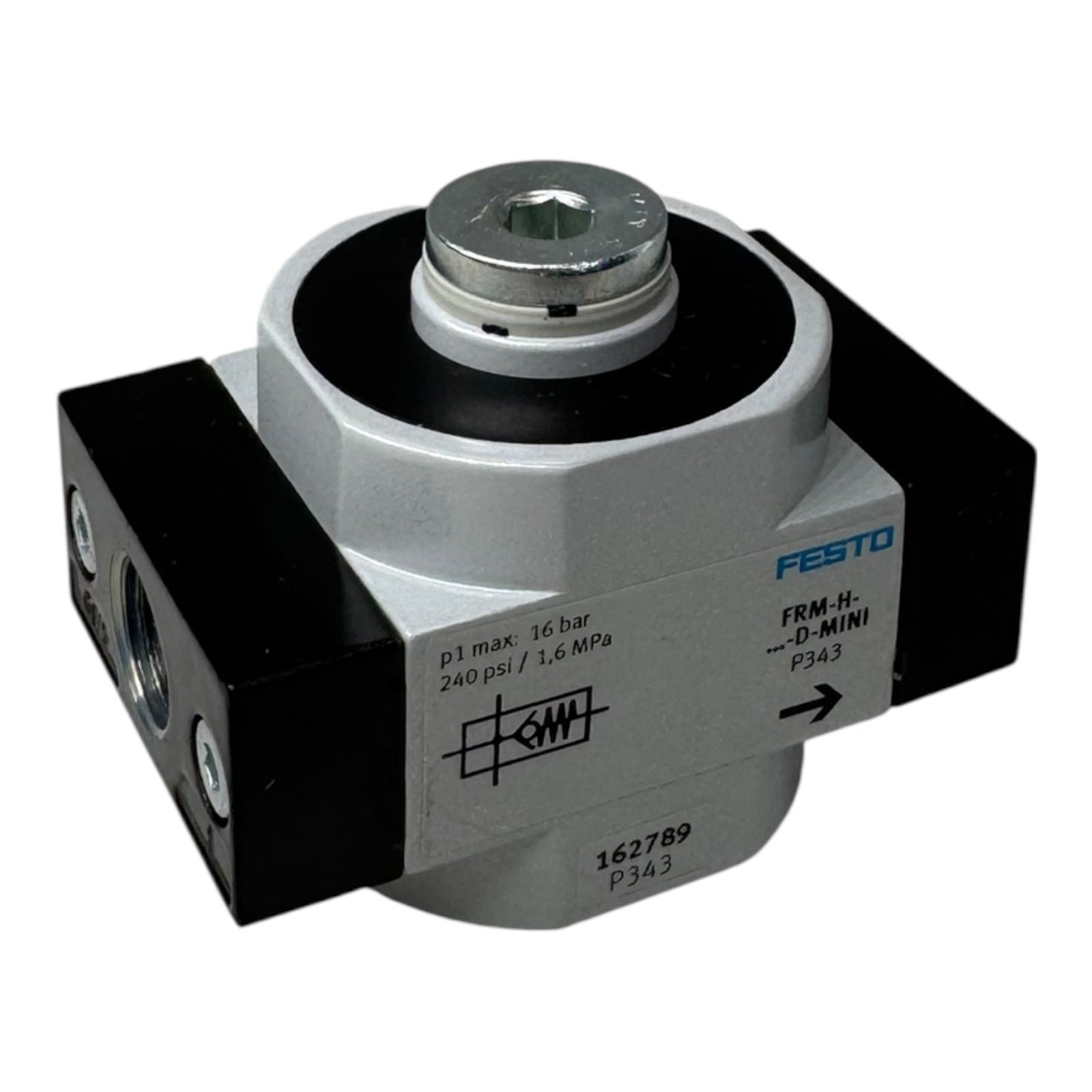 Festo FRM-H-1/4-D-MINI Rückschlagventil 162789 16 bar 240 psi Pneumatikventil