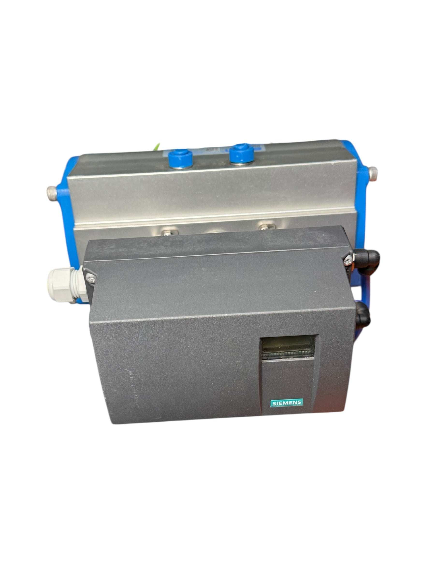 Siemens SIPART PS2 6DR5020 Econ DA300 EX Pneumatik-Klappe DN300 Stellantrieb PN3