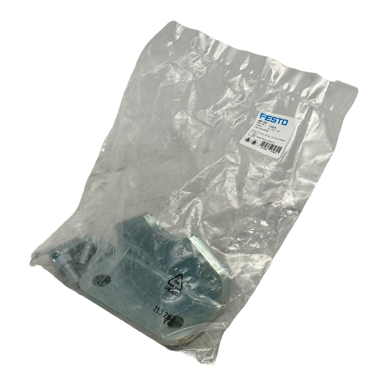 Festo HNC-100 174374 Fußbefestigung Pneumatikzubehör Montagehalter