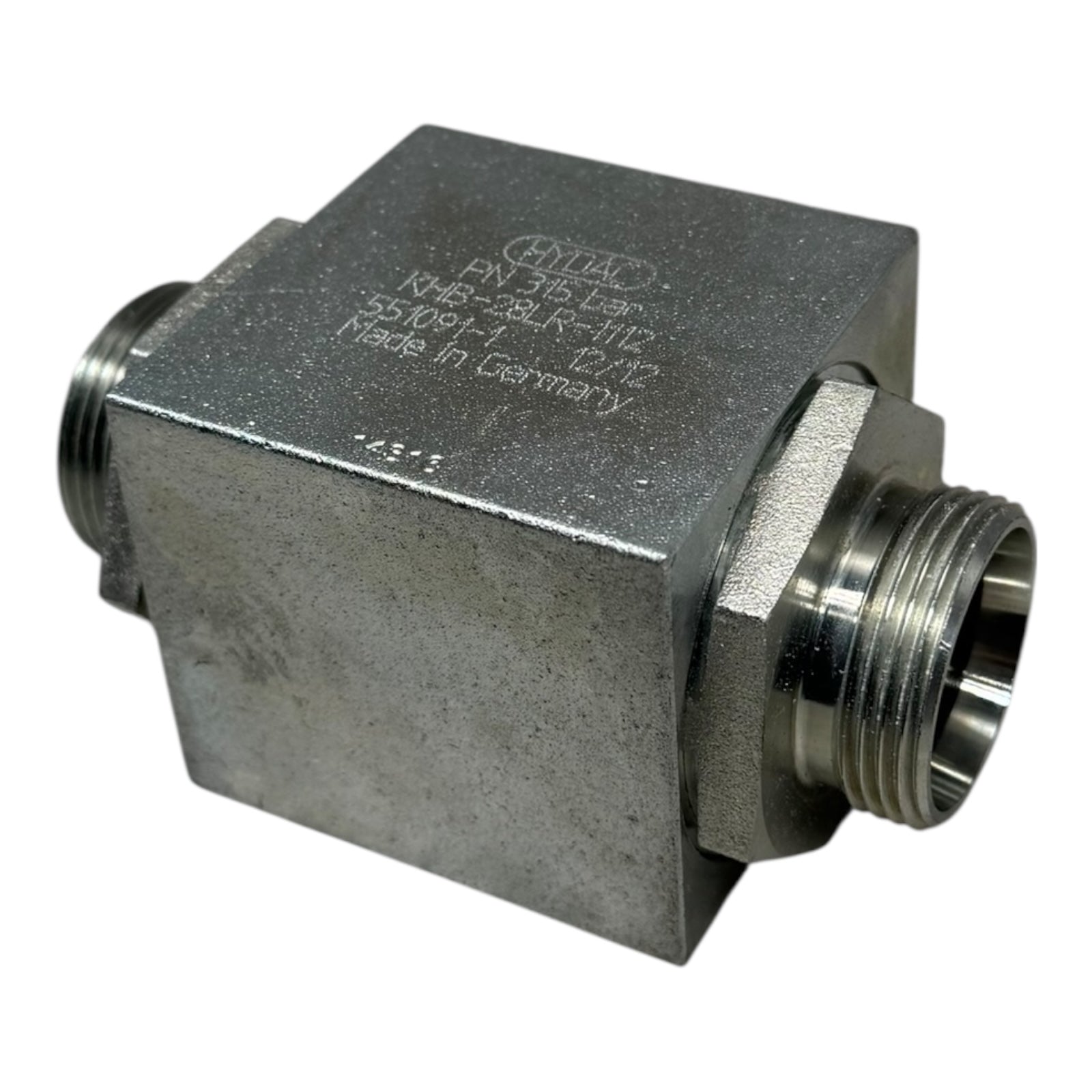 Hydac Kugelhahn KHB-28LR-1112 PN315 Hochdruckventil G 1” Hydraulik