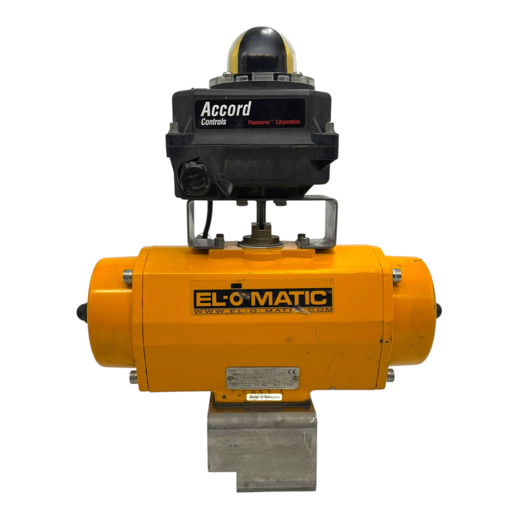 EL-O-Matic Flowserve ES0200 Stellantrieb Accord DCF3GT1N Ex-Schutz Ventilantrieb