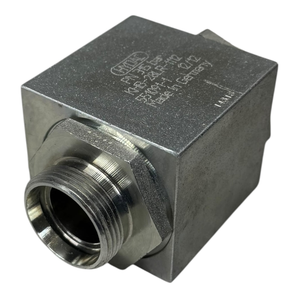 Hydac Kugelhahn KHB-28LR-1112 PN315 Hochdruckventil G 1” Hydraulik