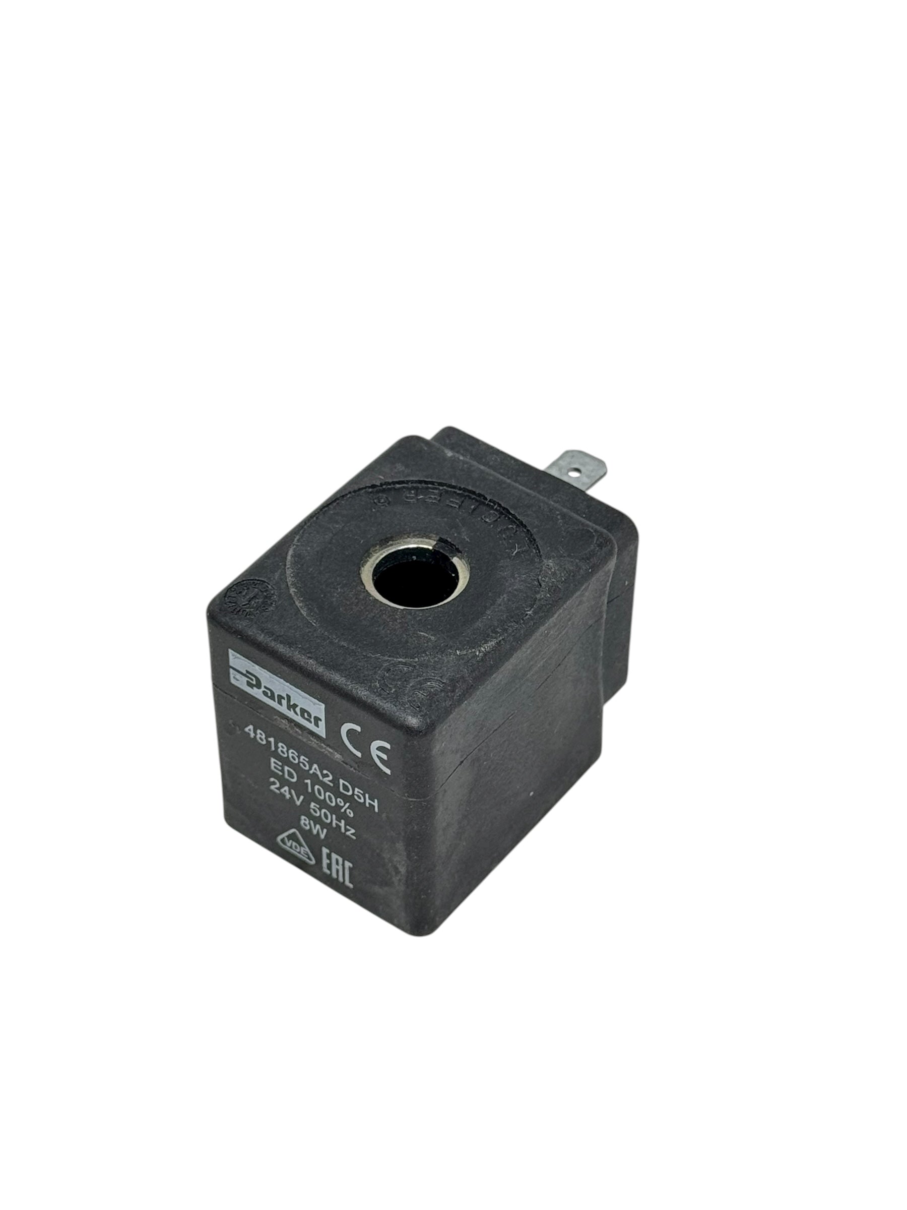Parker Magnetspule 481865A2 24V 50Hz 8W Spule D5H 15 mm Öffnung Industrie