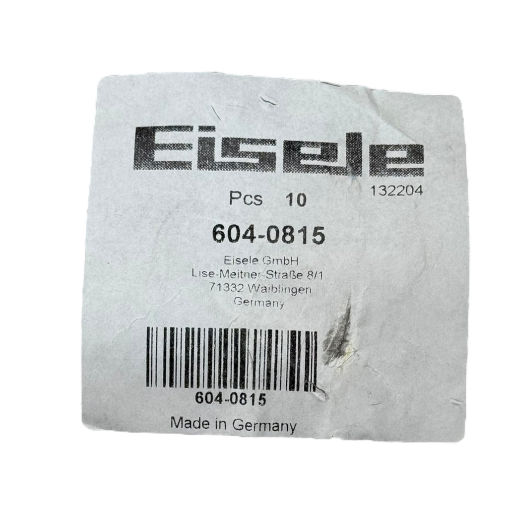 10x Eisele 604-0815 90° Winkelsteckverbinder G1/4 Pneumatikanschluss