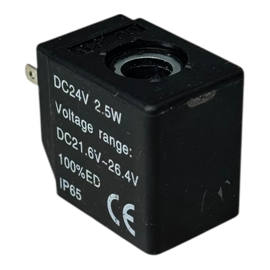 Magnetventil Spule CDA080B 24V DC 2,5W IP65 Elektromagnet Coil 21,6–26,4V
