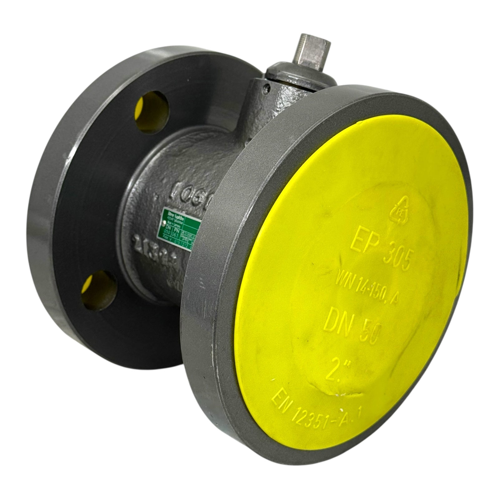 Böhmer Kugelhahn FKKV 015.1212 DN50 PN63 Flanschventil 2” P-TFE RPC42 Stahl