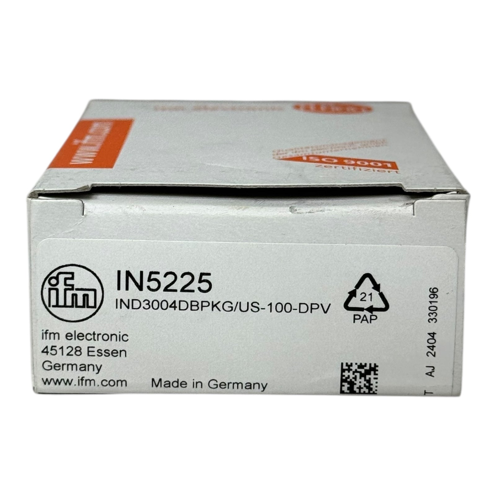 ifm IN5225 Induktiver Sensor M12 10–36 V DC 4 mm nf PNP IP67 Näherungsschalter