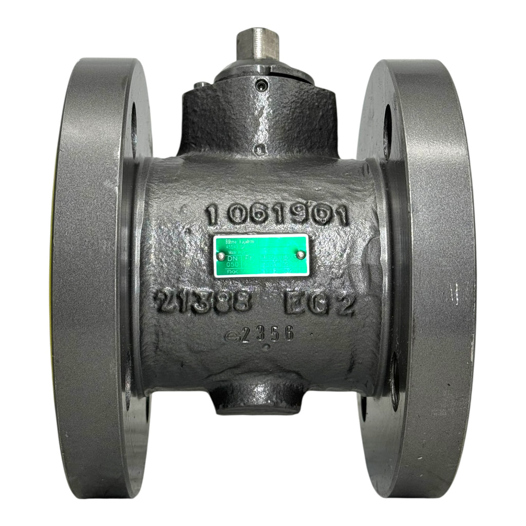 Böhmer Kugelhahn FKKV 015.1212 DN50 PN63 Flanschventil 2” P-TFE RPC42 Stahl