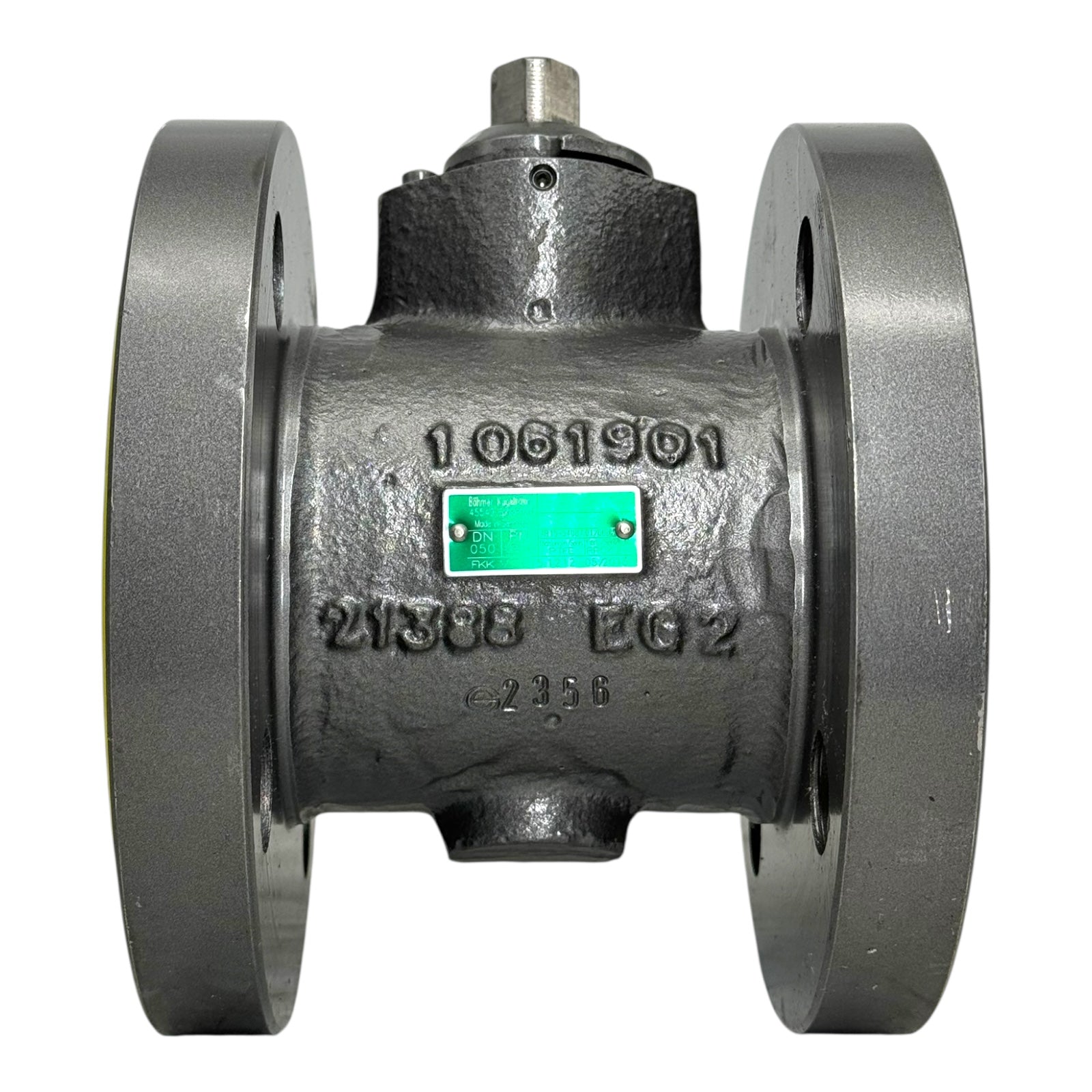 Böhmer Kugelhahn FKKV 015.1212 DN50 PN63 Flanschventil 2” P-TFE RPC42 Stahl