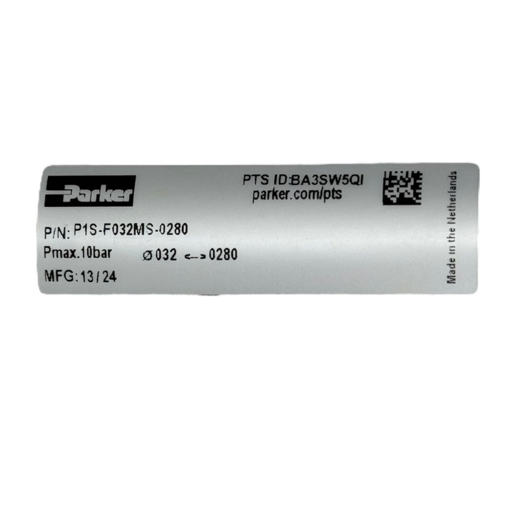 Parker P1S-F032MS-0280 Pneumatikzylinder Ø32mm Hub 280mm Edelstahl 10bar