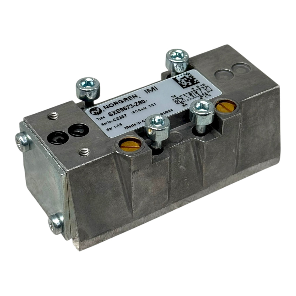 Norgren IMI Magnetventil SXE9573-Z80 Pneumatikventil 5/2-Wege 1–16 bar