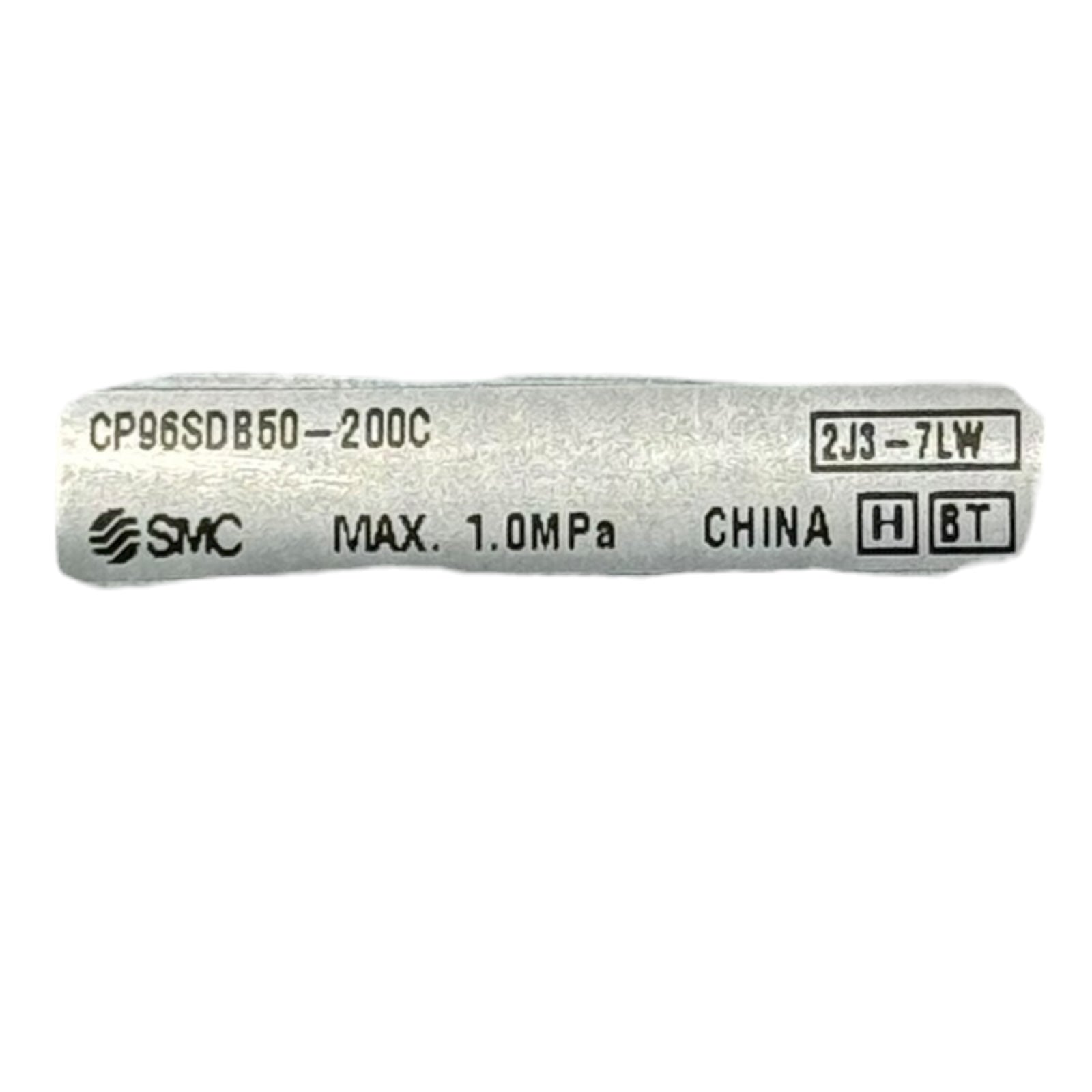 SMC CP96SDB50-200C Pneumatikzylinder 50mm Kolben Ø200mm Hub Zylinder