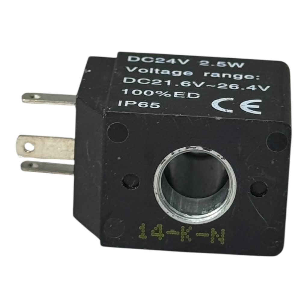 Magnetventil Spule CDA080B 24V DC 2,5W IP65 Elektromagnet Coil 21,6–26,4V