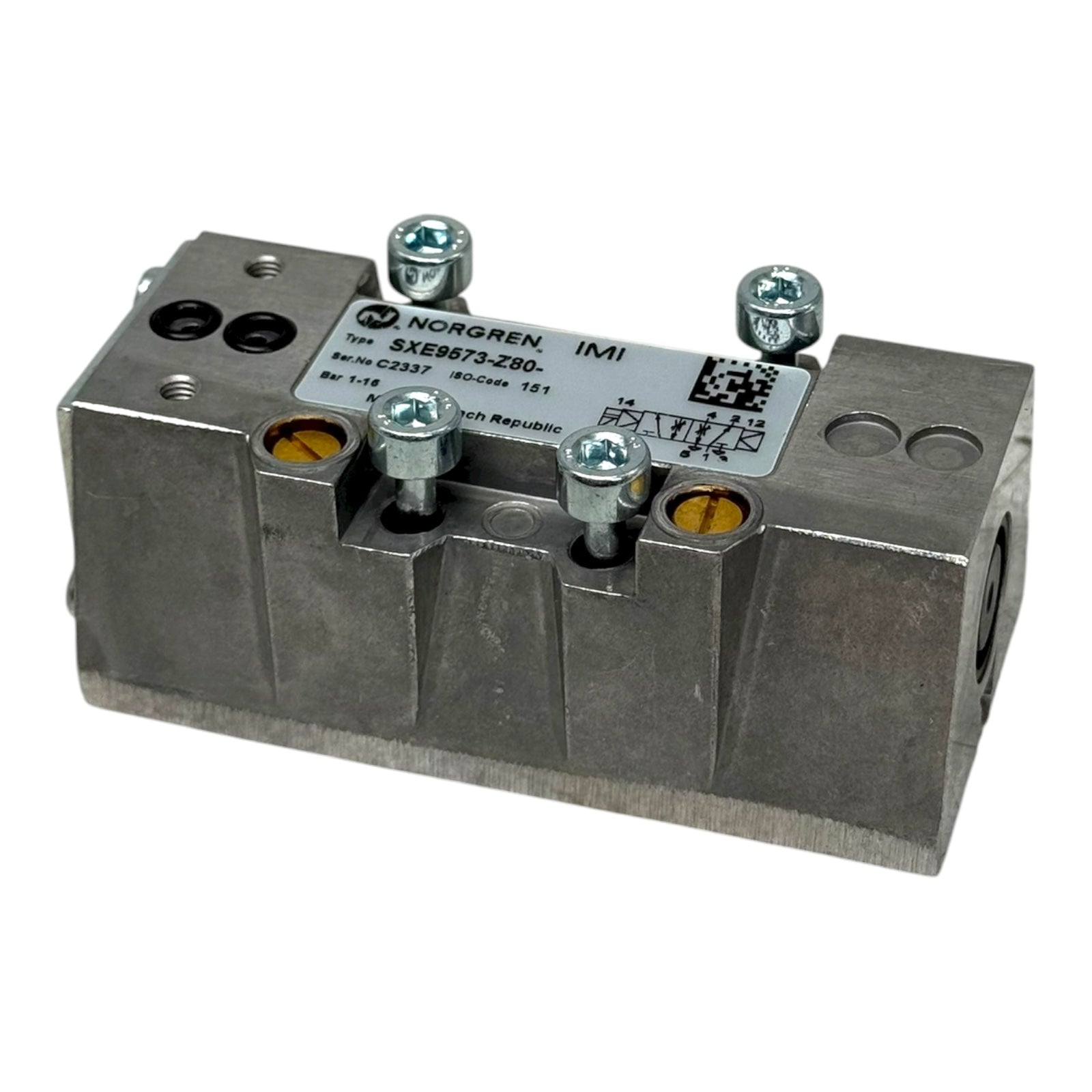 Norgren IMI Magnetventil SXE9573-Z80 Pneumatikventil 5/2-Wege 1–16 bar