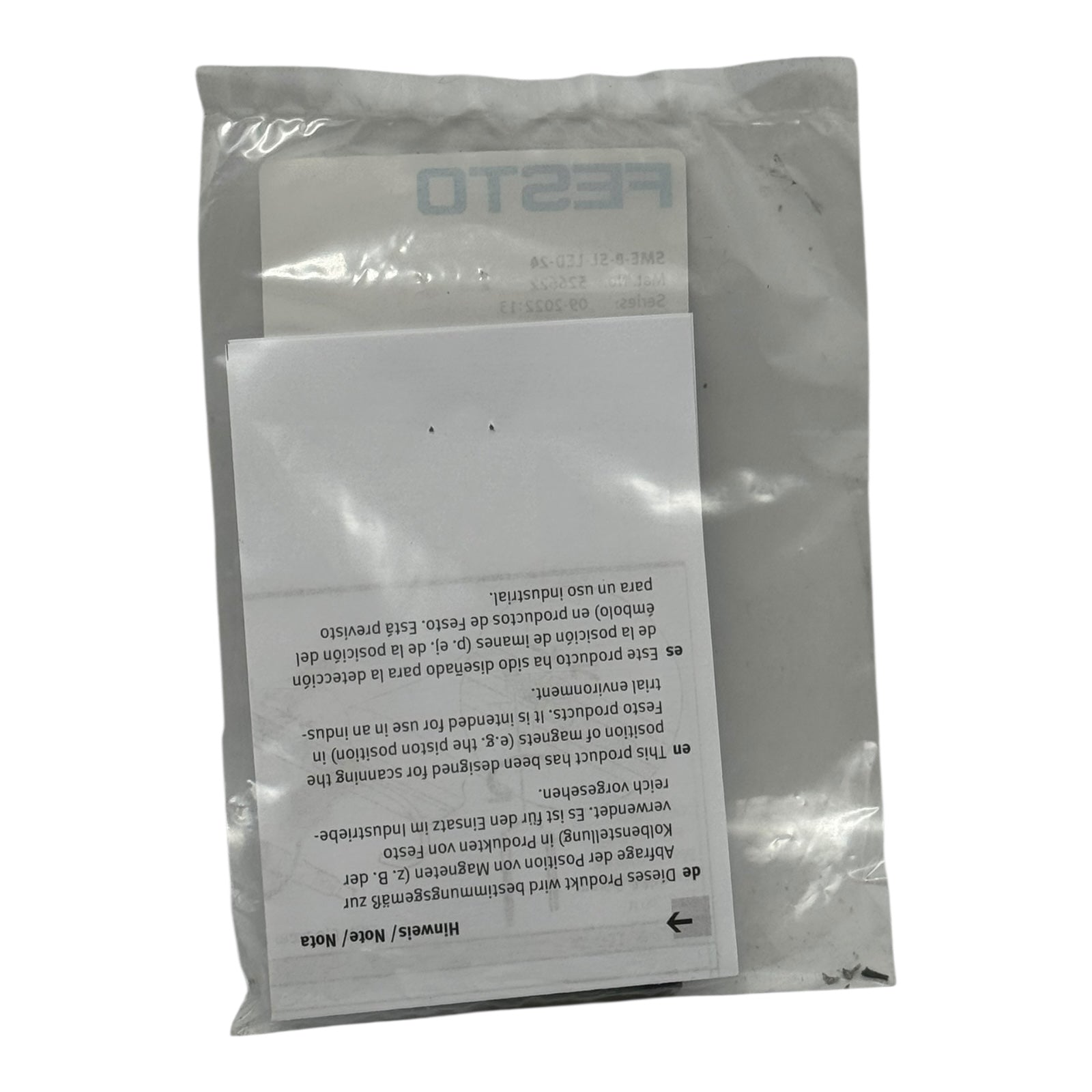 3x Festo SME-8-SL-LED-24 Näherungsschalter 526622 Sensor Proximity Switch