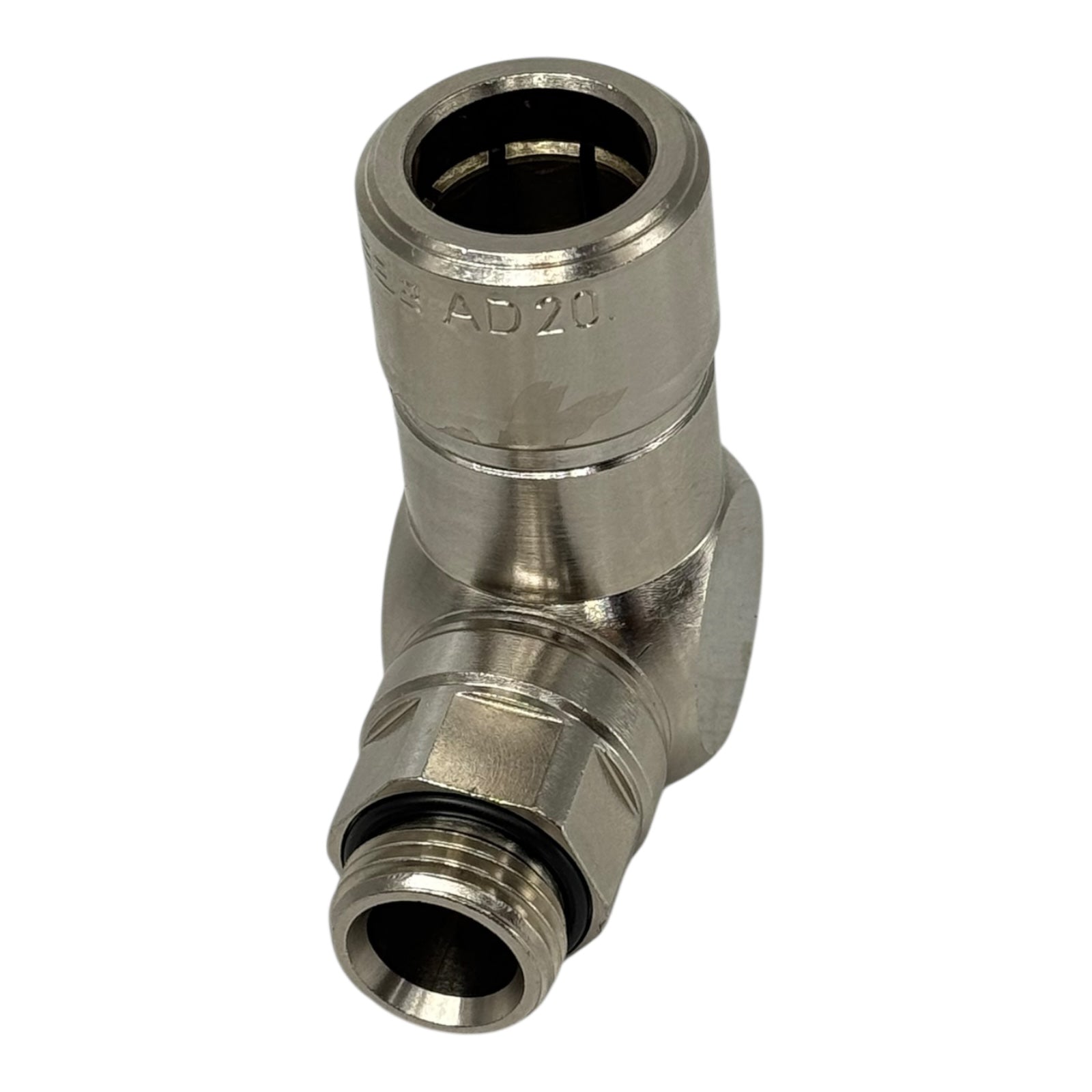 10x Eisele 604-0815 90° Winkelsteckverbinder G1/4 Pneumatikanschluss