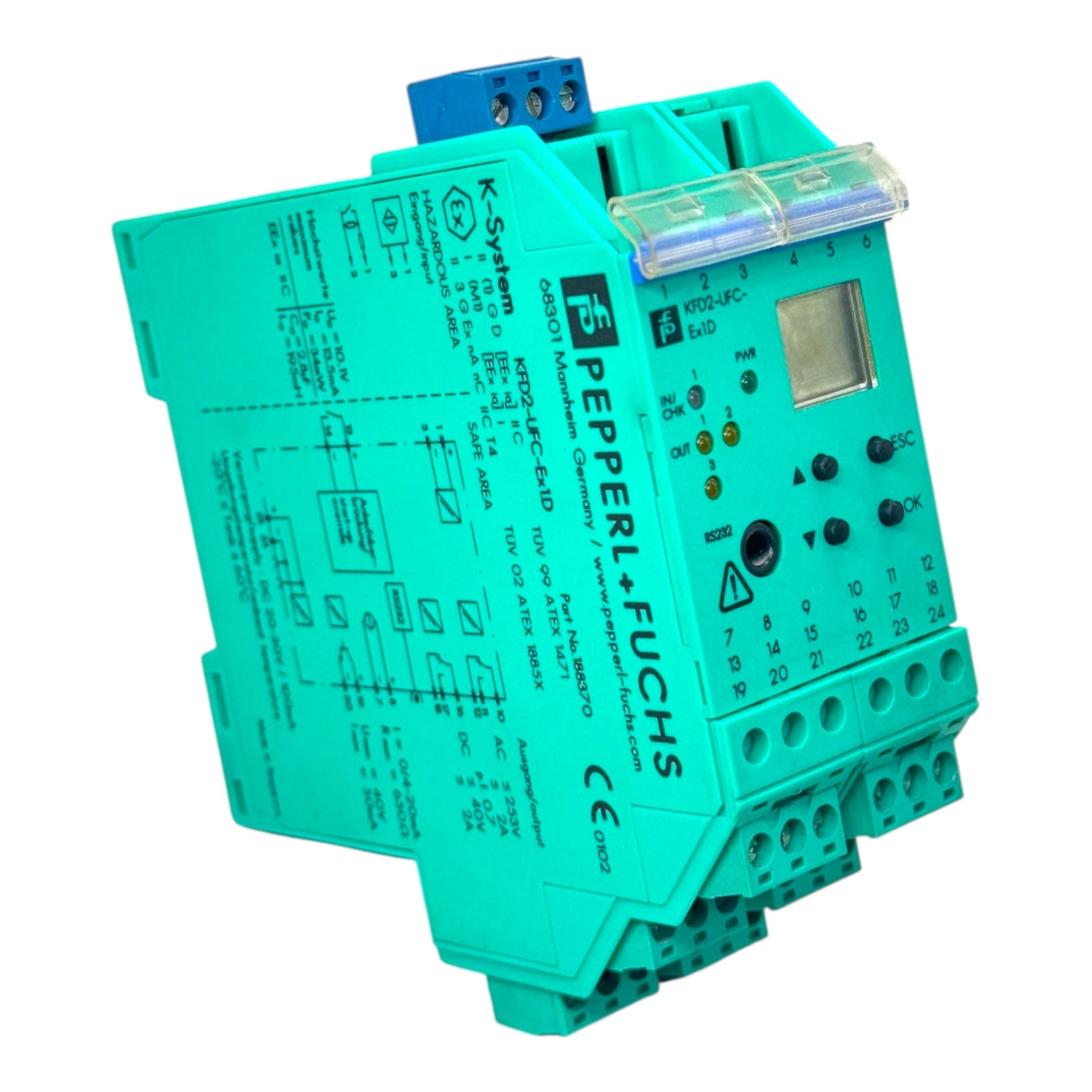 Pepperl+Fuchs KFD2-UFC-Ex1D Frequenzkonverter K-System ATEX 188370