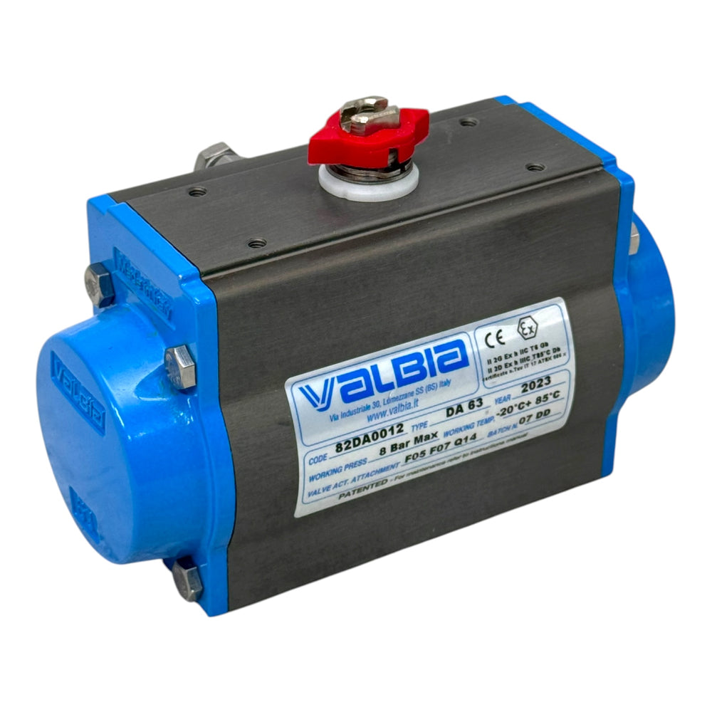 Valbia 82DA0012 DA63 Pneumatikantrieb Doppelwirkend ATEX F05 F07 Q14
