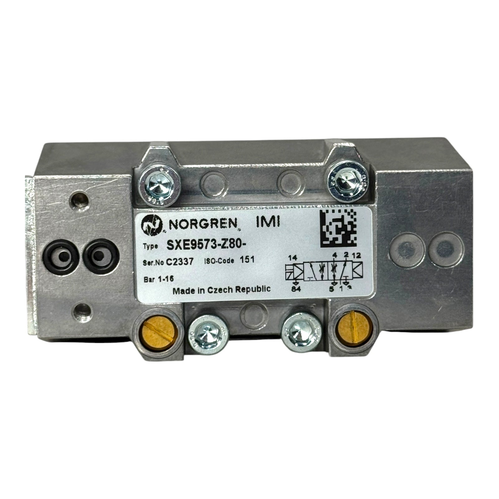 Norgren IMI Magnetventil SXE9573-Z80 Pneumatikventil 5/2-Wege 1–16 bar