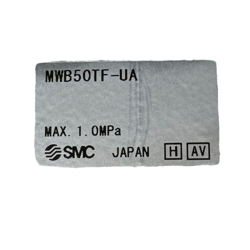 SMC MWB50TF-UA C96NDB50-550C Pneumatikzylinder 50mm Ø 550mm Hub mit Bremse