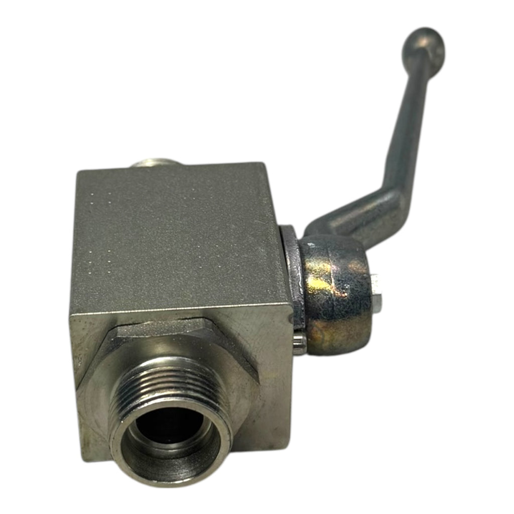 Rötelmann Kugelhahn DN12 PN500 Hochdruckventil Hydraulik ST/POM-N