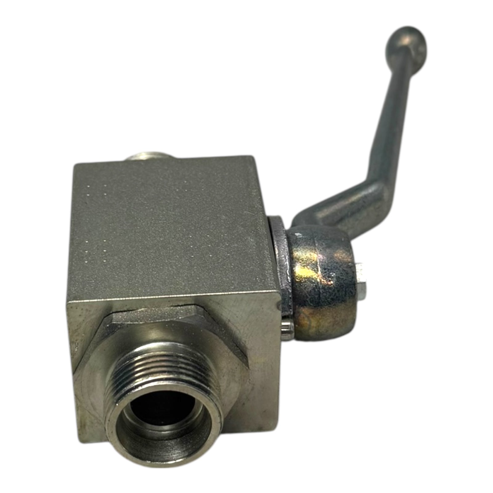 Rötelmann Kugelhahn DN12 PN500 Hochdruckventil Hydraulik ST/POM-N