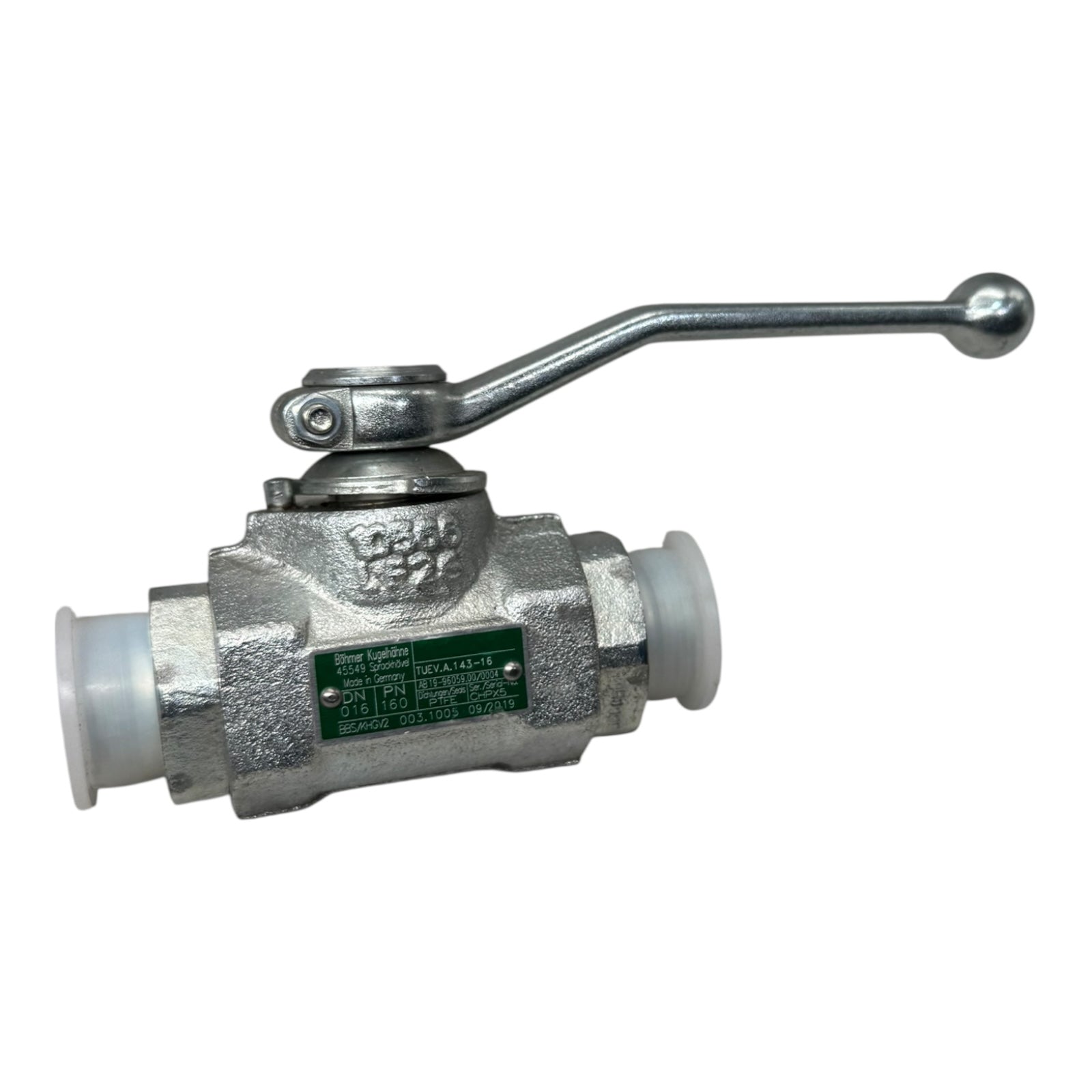 Böhmer Kugelhahn 003.1005 DN16 PN160 Hydraulikventil BBS/B-GV