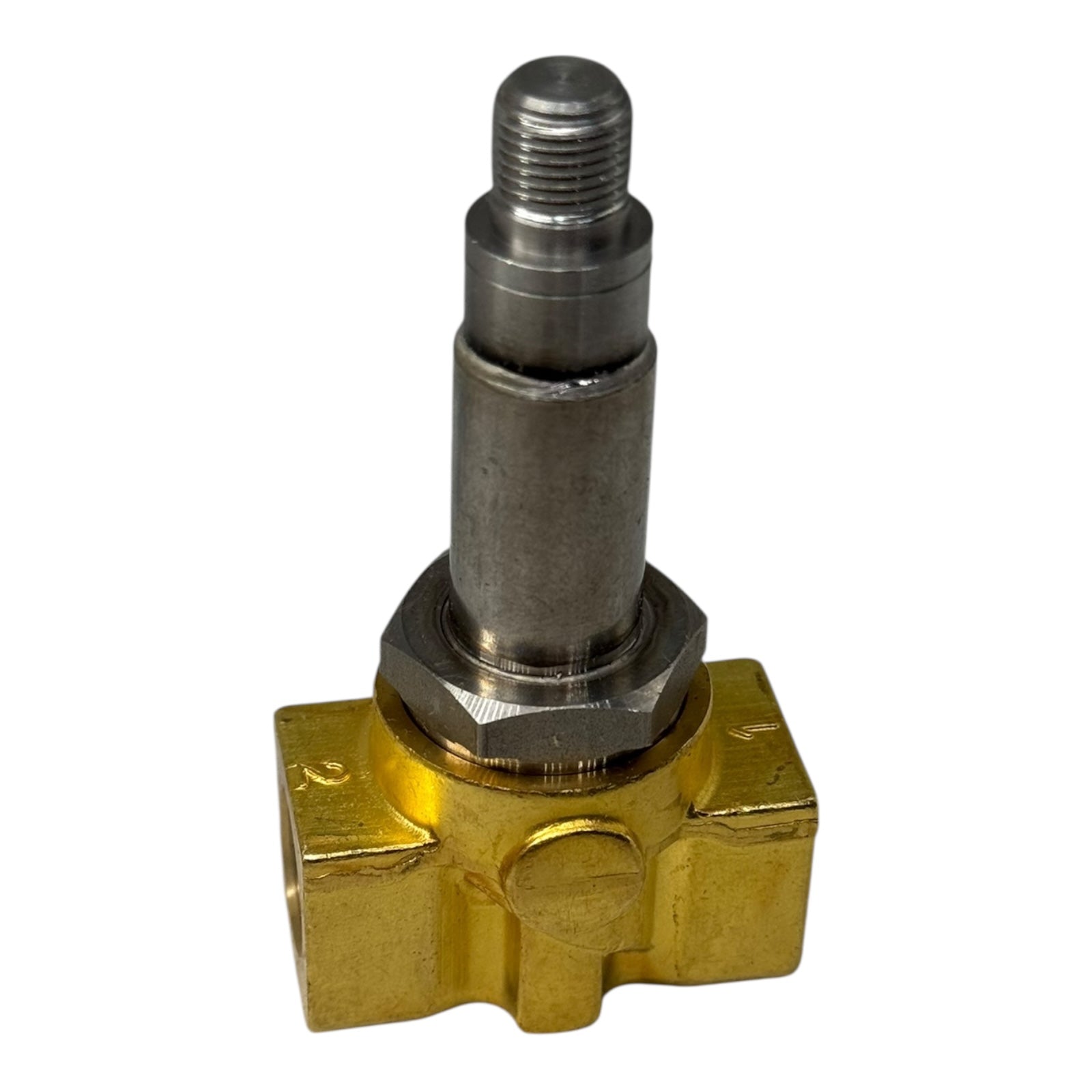 Parker Lucifer E121K03 2/2-Wegeventil Messing Ventil 24V Steuerung Pneumatik