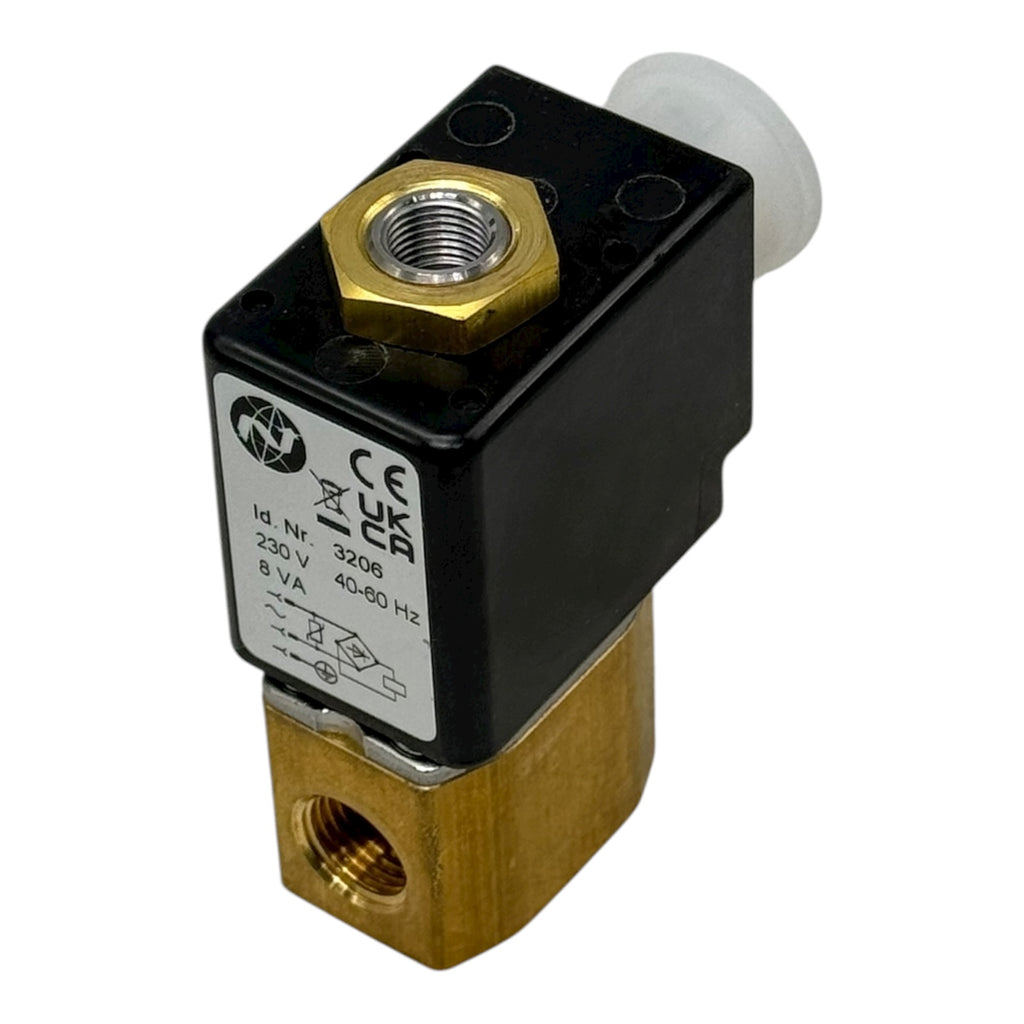 IMI Norgren Herion Magnetventil 9600210 3206 DN2,0 230V 8VA 1/8” Messing Ventil
