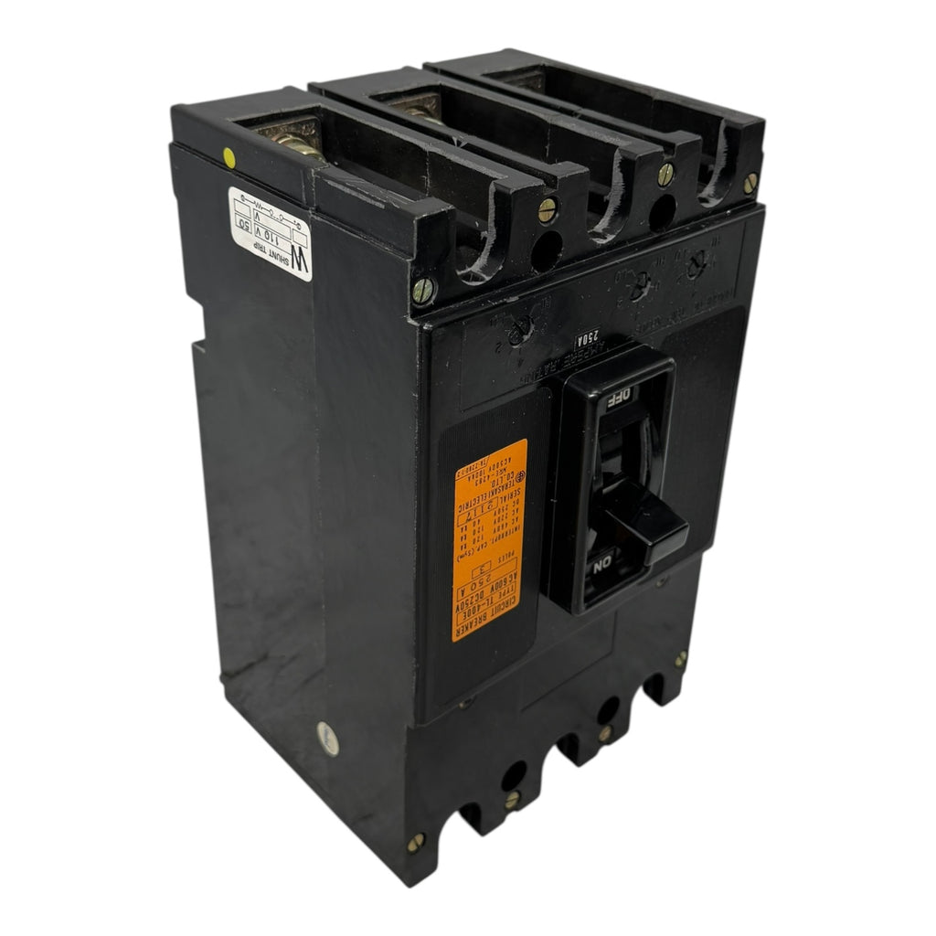Terasaki TL-400E Leistungsschalter Breaker 250A 3-polig AC600V DC250V AUX