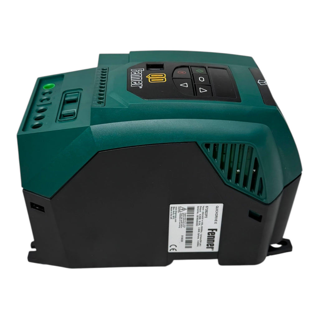Fenner QuickDrive E 572B22P2 Frequenzumrichter 10,5A 2,2kW 200-240V 3PH UNUSED