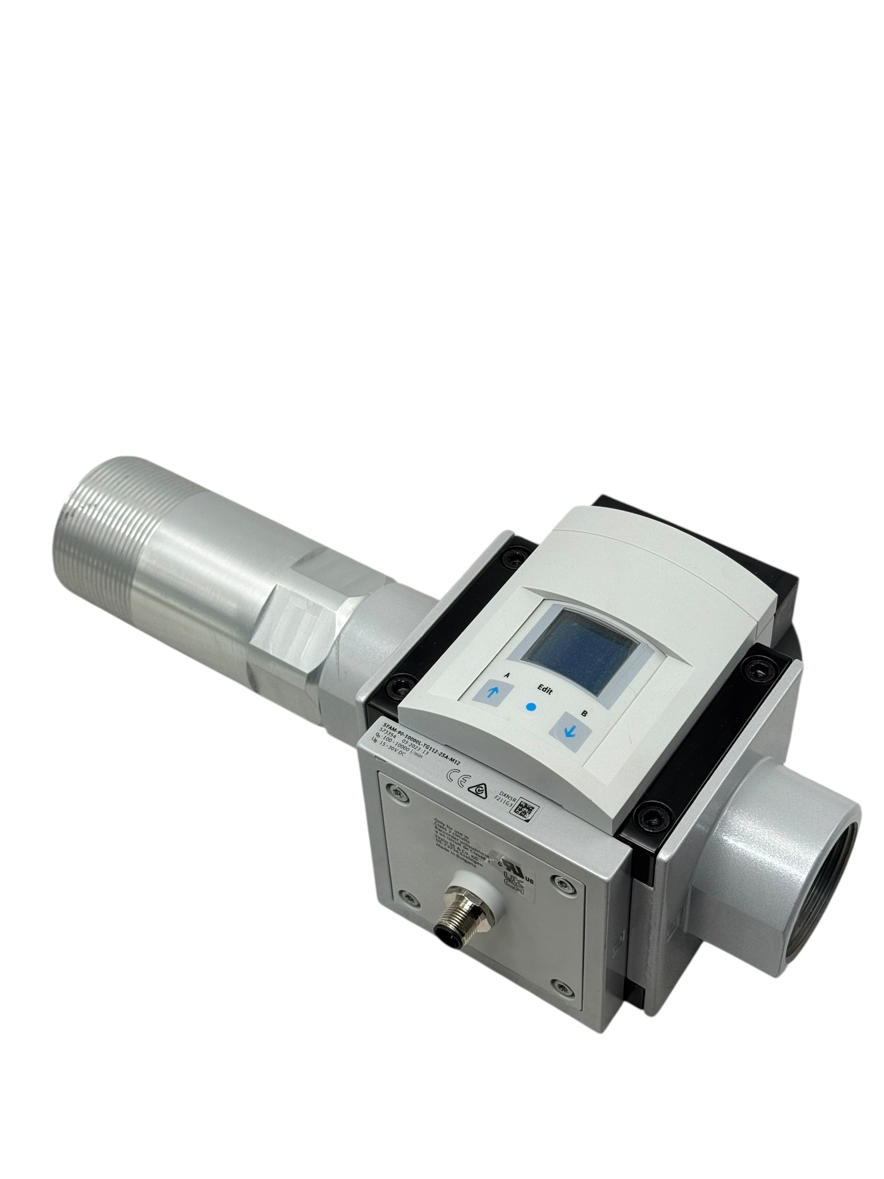 Festo SFAM-90-10000L-TG112-2SA-M12 Durchflussmesser 15–30VDC Sensor 573354
