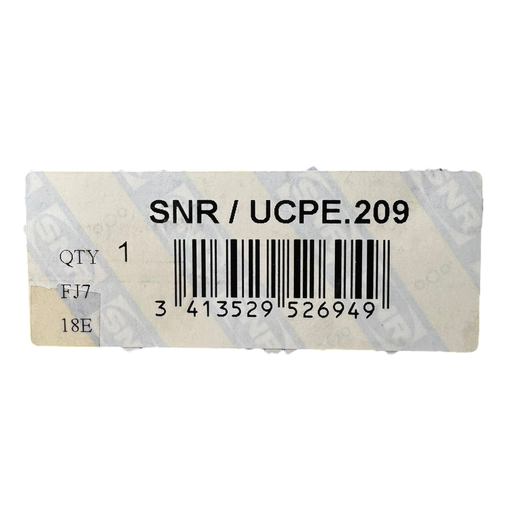 SNR UCPE.209 Stehlager Ø45mm Wellenlager Gehäuselager 2-Loch Gusseisen