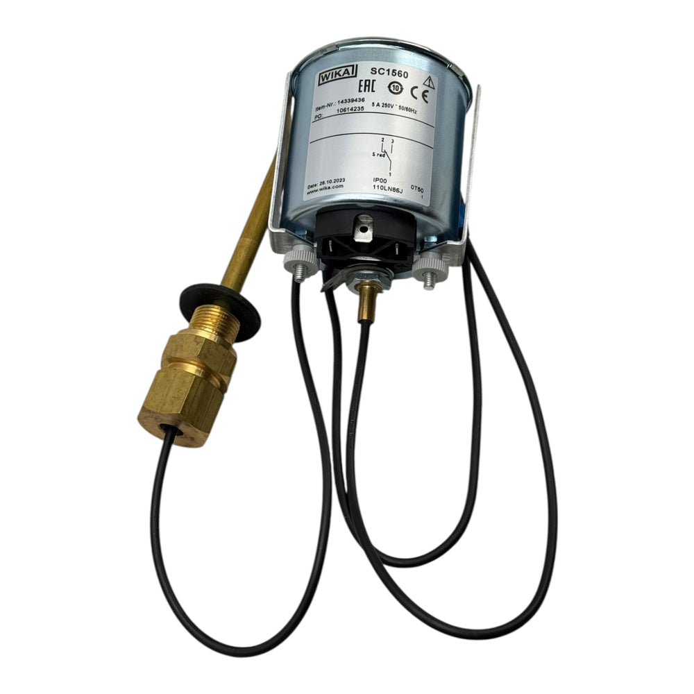 WIKA SC1560 Temperaturregler Thermostat 0–100°C 5A 250V Fühler