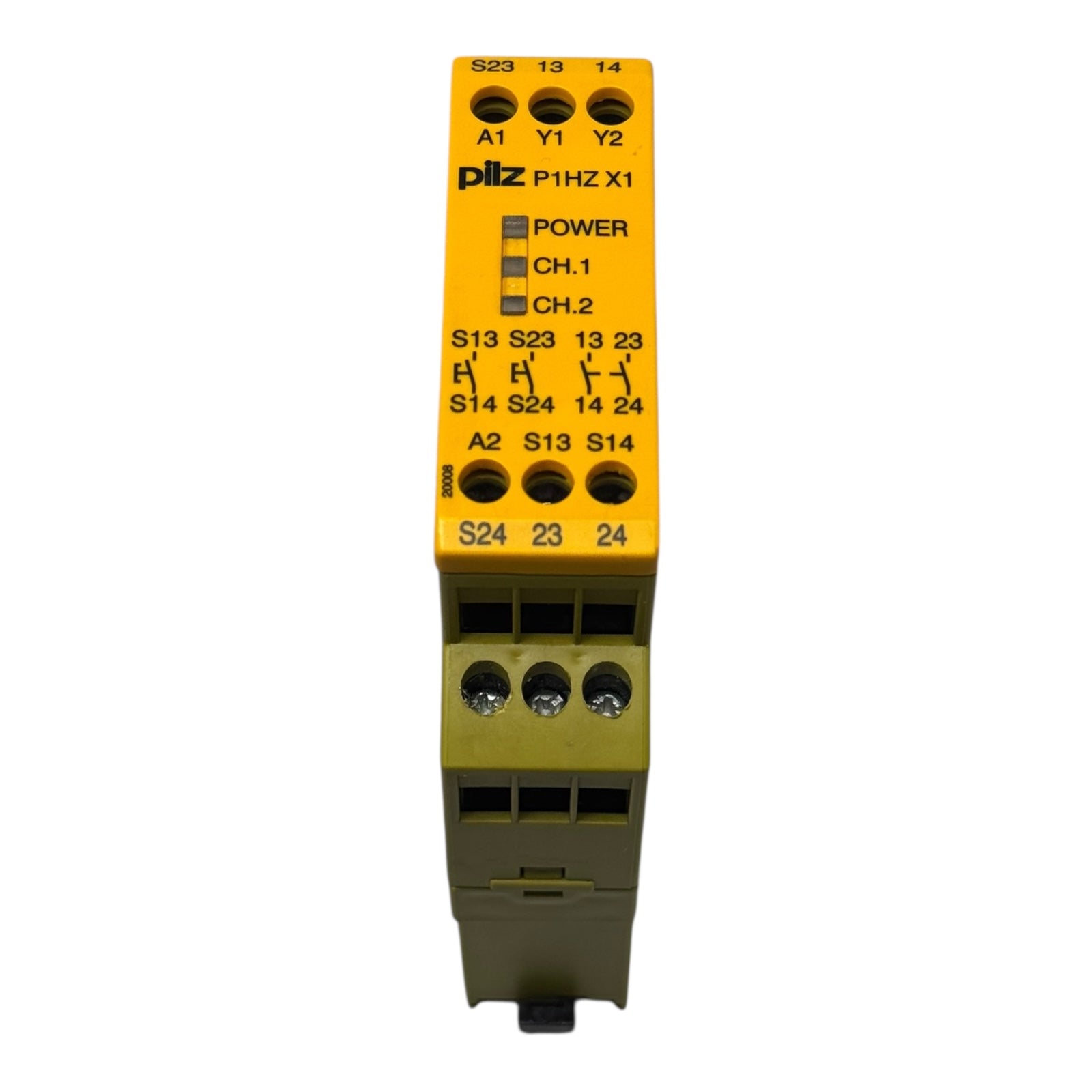 Pilz P1HZ X1 Sicherheitsrelais 24VDC 2n/o EN574 Typ IIIA 774306