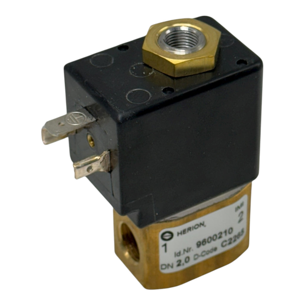 IMI Norgren Herion Magnetventil 9600210 3206 DN2,0 230V 8VA 1/8” Messing Ventil