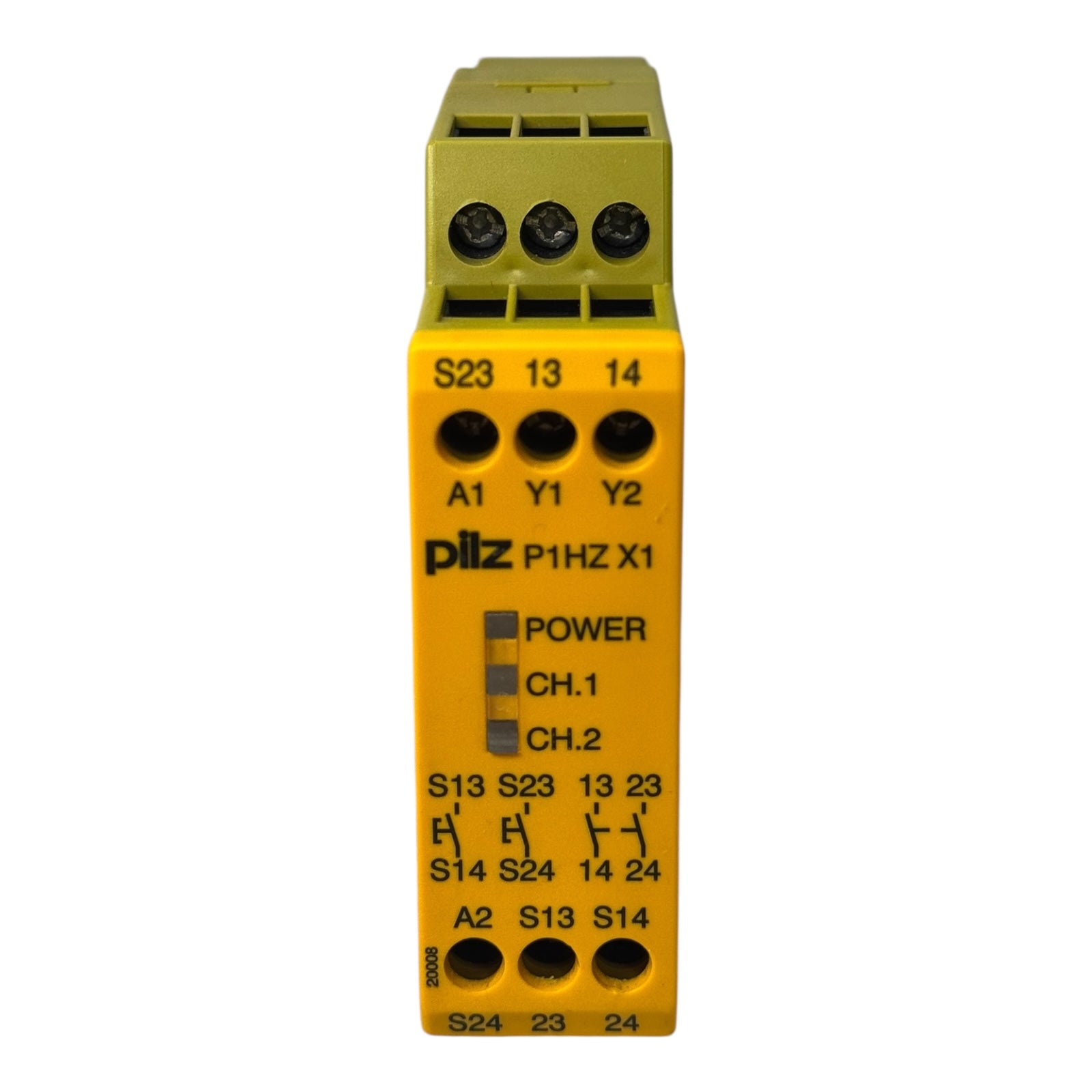 Pilz P1HZ X1 Sicherheitsrelais 24VDC 2n/o EN574 Typ IIIA 774306