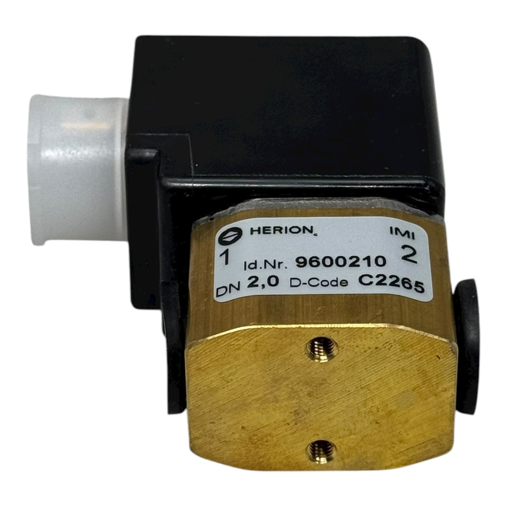 IMI Norgren Herion Magnetventil 9600210 3206 DN2,0 230V 8VA 1/8” Messing Ventil
