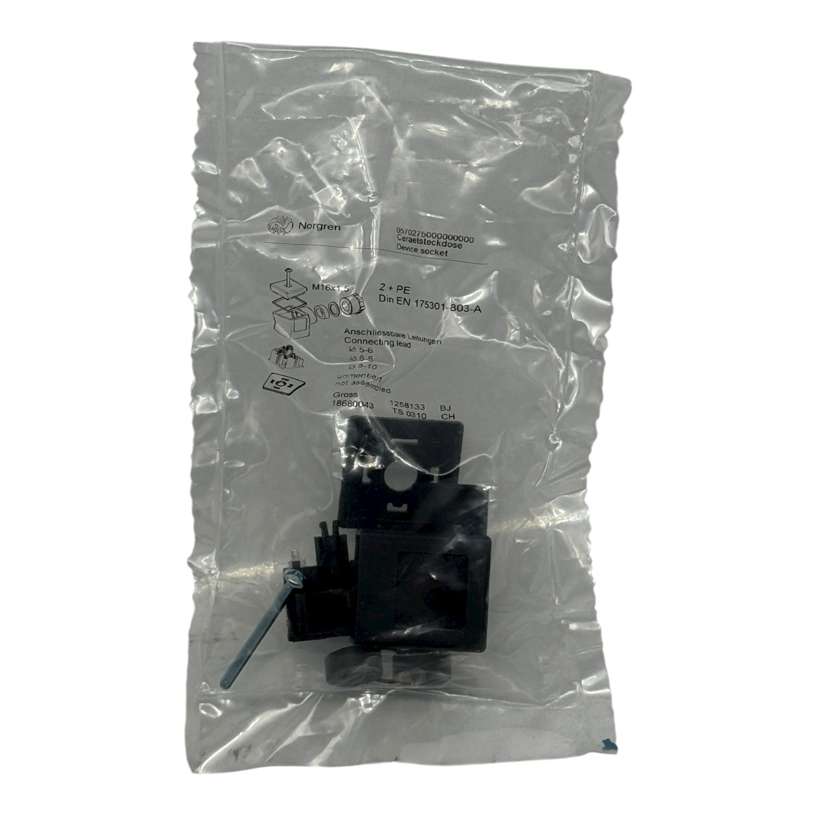 IMI Norgren Herion Magnetventil 9600210 3206 DN2,0 230V 8VA 1/8” Messing Ventil