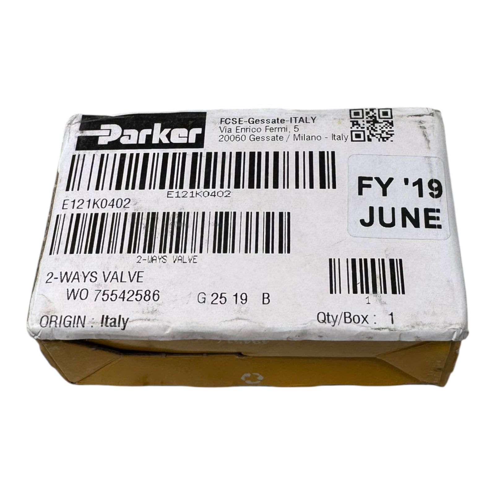 Parker Lucifer E121K0402 2/2-Wegeventil Ventil Pneumatik Hydraulik