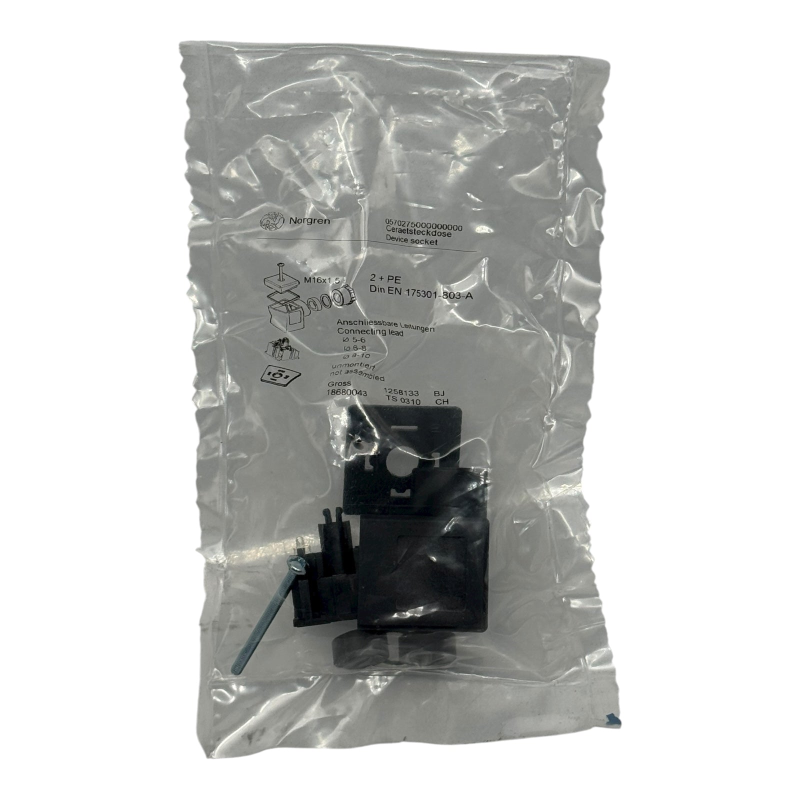 IMI Norgren Herion Magnetventil 9600210 3206 DN2,0 230V 8VA 1/8” Messing Ventil