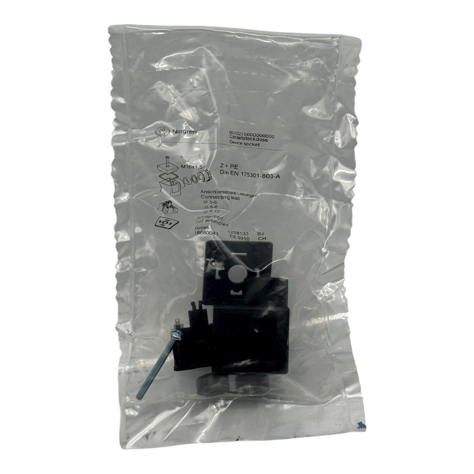 IMI Norgren Herion Magnetventil 9600210 3206 DN2,0 230V 8VA 1/8” Messing Ventil
