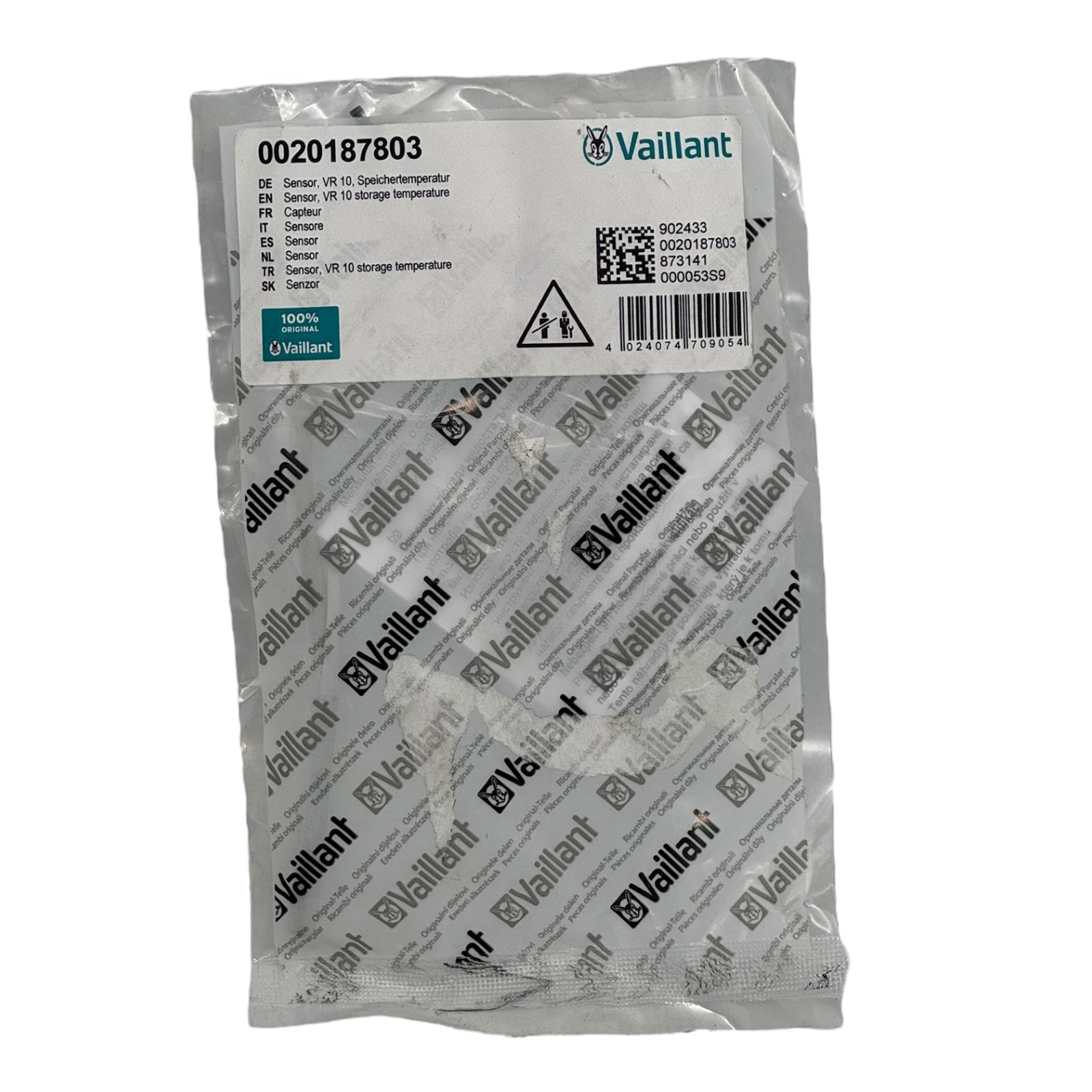 Vaillant Sensor VR10 Speichertemperaturfühler 0020187803 Heizung Ersatzteil