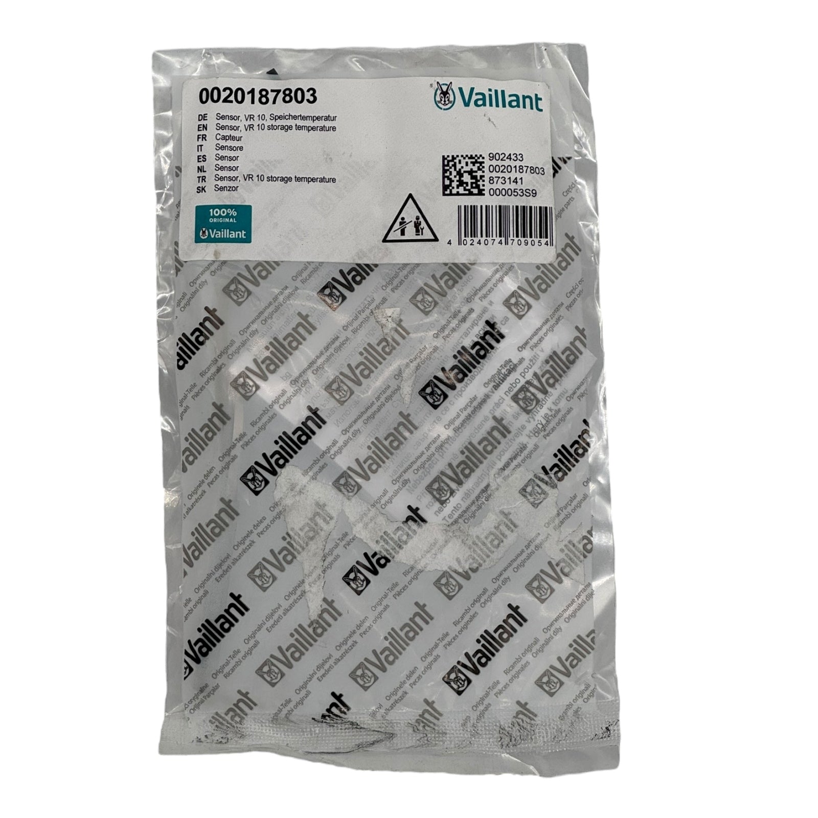 Vaillant Sensor VR10 Speichertemperaturfühler 0020187803 Heizung Ersatzteil
